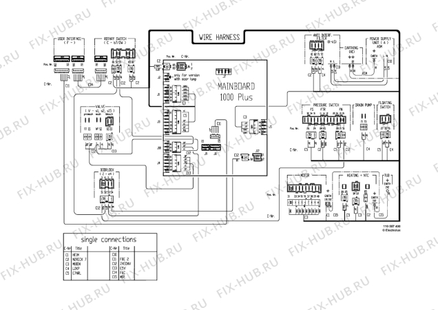 Взрыв-схема стиральной машины Aeg Electrolux LAVPRINCESS - Схема узла Control 113